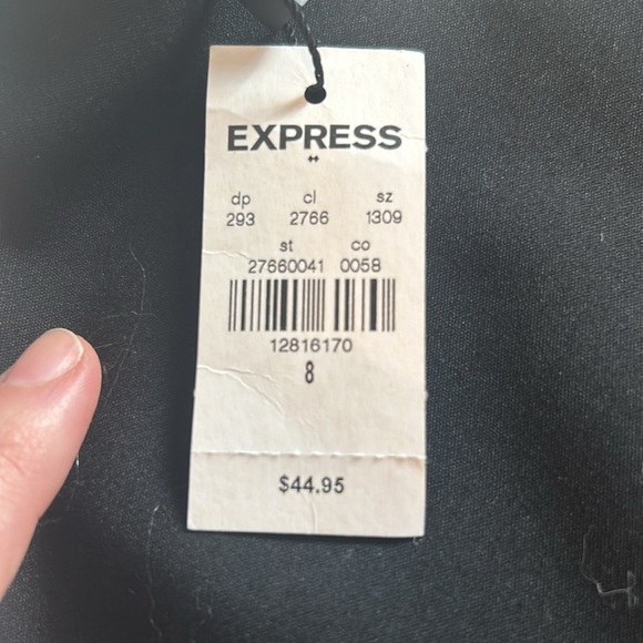 Express Black Mini Skirt - Picture 2 of 6